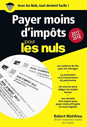PAYER MOINS D'IMPÔTS